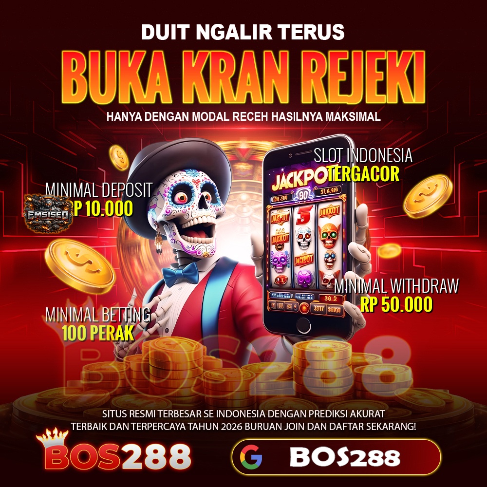 BOS288: Tempatnya Toto Slot Gacor 4d Resmi Server Anti Rungkad Hari Ini